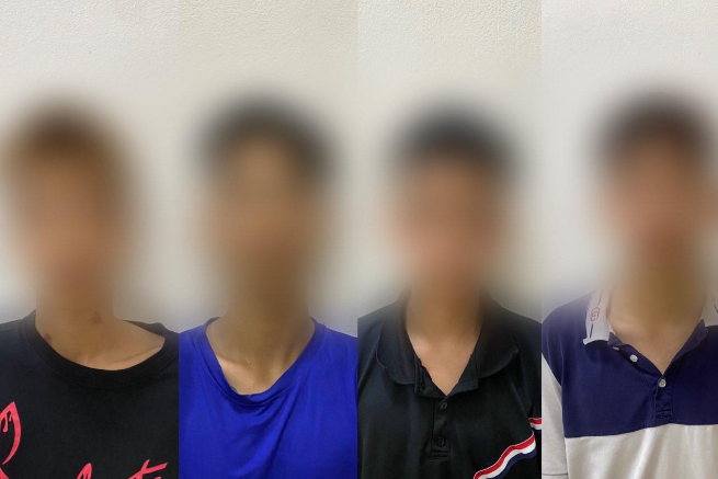 Bat giu nhom doi tuong mang hung khi hon chien trong dem o Ha Noi