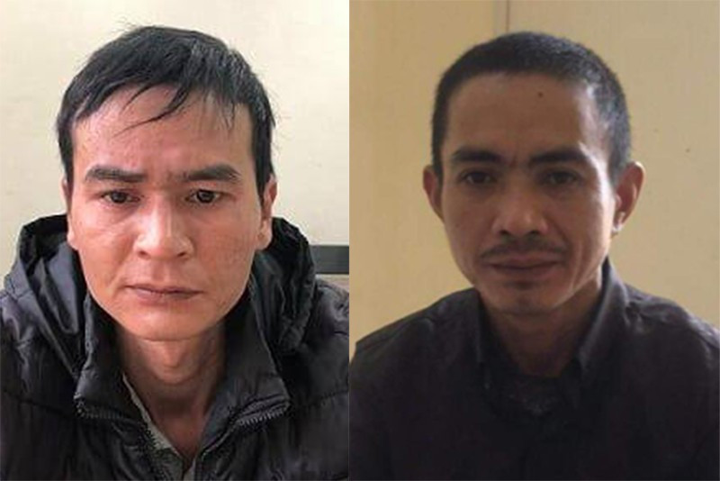 Khi các trinh sát đến nhà, Nguyễn Xuân Trung (SN 1985, trú Văn Phú, Thường Tín) đã rời khỏi nơi cư trú nhưng đã bị bắt vào chiều 26/10. Tại cơ quan Công an, ban đầu Trung khai, tối 23/10 anh ta nhặt được xe đạp điện và điện thoại trên đường đê, sau đó đem đi bán. Tiếp tục đấu tranh, đến rạng sáng 27/10, Trung đã phải thừa nhận đã sát hại cháu H, đẩy thi thể xuống sông Nhuệ để cướp số tài sản nói trên. Trung cũng khai đồng phạm với mình là Nguyễn Văn Quân (SN 1983, trú Quất Động, Thường Tín). Thời điểm này, Quân cũng bị bắt giữ khi đang lẩn trốn tại một xã ở huyện Thường Tín. 