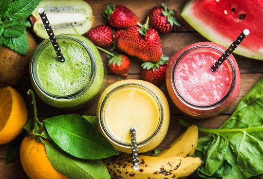 Bien chung dang so sau 3 tuan uong nuoc trai cay