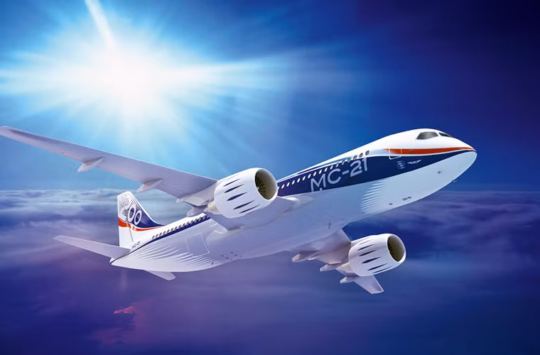 Ngoài ra, trong tương lai gần, Nga mong muốn bán được mẫu máy bay chở khách tầm ngắn đang phát triển là MS-21 do Tổng Công ty Irkut và Cục thiết kế Yakovlev hợp tác phát triển. MS-21 được thiết kế để cạnh tranh với mẫu Airbus A320 và Boeing 737, có khả năng chở 150-220 hành khách, tầm bay xa 5.000-6.000km. Bước đầu, Nga mới chỉ kí được số lượng nhỏ MS-21 tới vài hãng hàng không trong nước và đang hi vọng mở rộng ra nước ngoài.