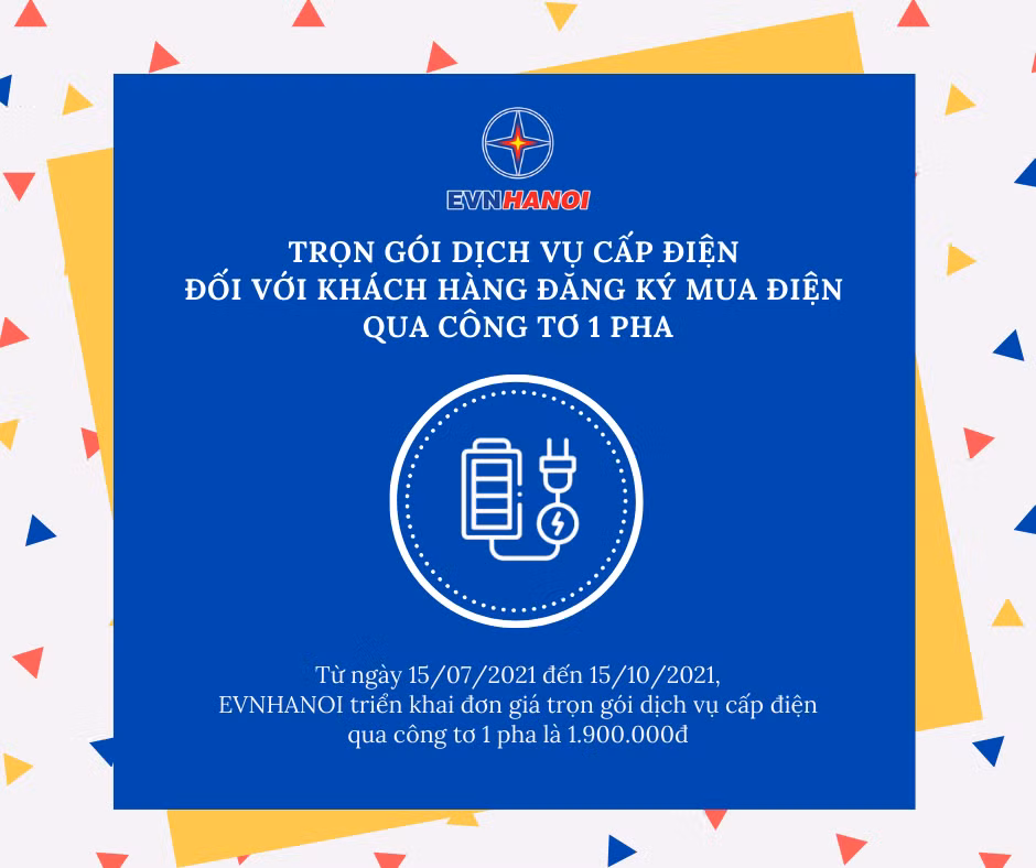 EVNHANOI thi diem “tron goi dich vu” voi KH mua dien qua cong to 1 pha