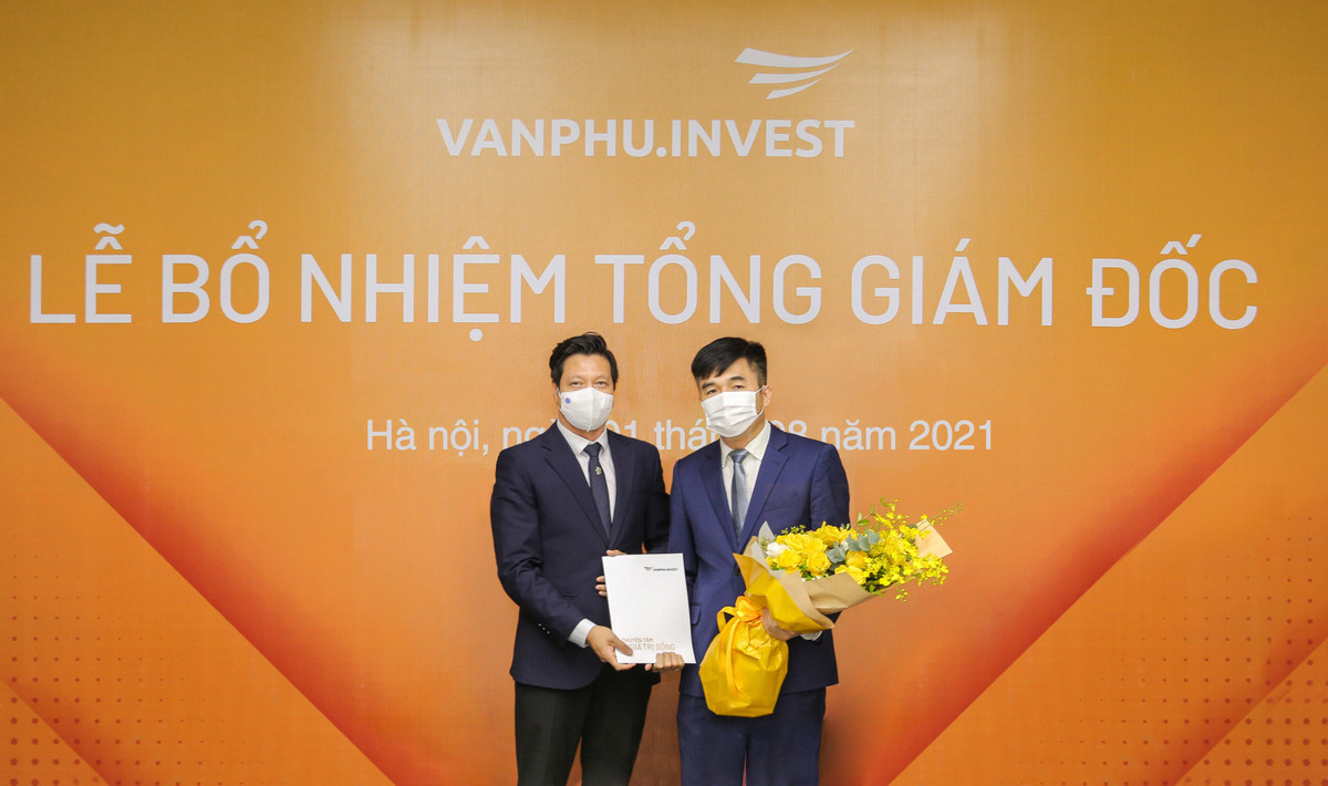 Văn Phú – Invest bổ nhiệm Tổng giám đốc mới Van Phu – Invest bo nhiem Tong giam doc moi