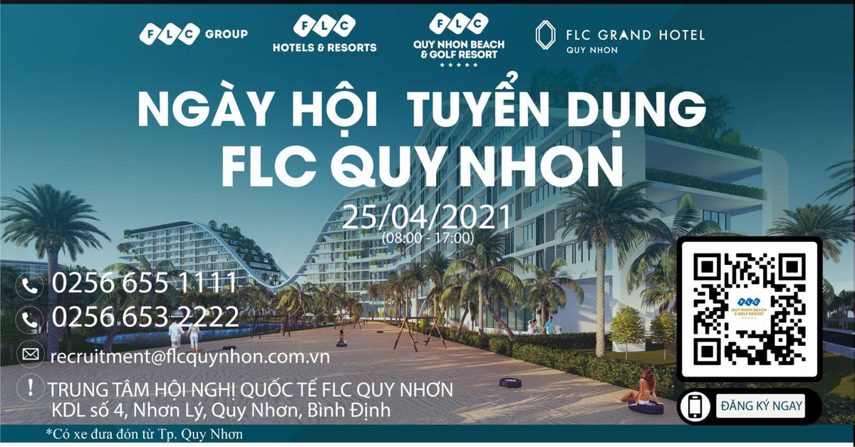 FLC Quy Nhon tiep tuc tuyen dung lon tai tai Binh Dinh