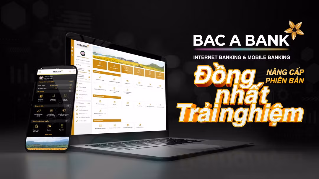 BAC A BANK chinh thuc ra mat Internet Banking va Mobile Banking phien ban moi