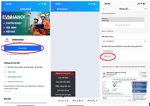 Ung dung Zalo la tien ich cham soc khach hang EVNHANOI-Hinh-2