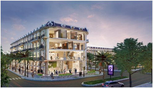 Tiem nang hap dan tai shophouse so huu 2-3 mat tien TP Ha Tinh