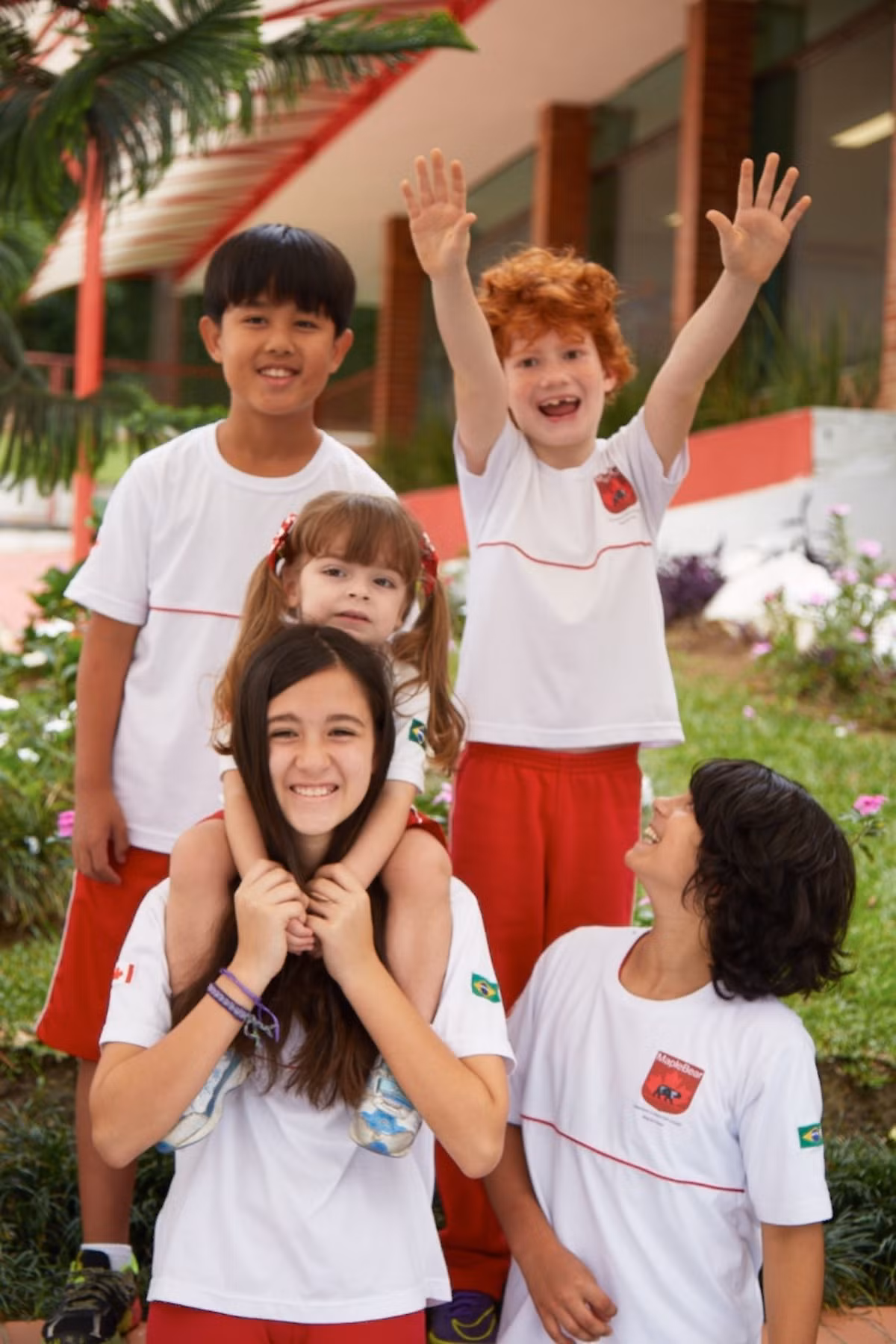 Nam hoc dau tien cua truong THCS Sao Anh Duong Maple Bear Canada (Sunshine Maple Bear) khoi dau nam hoc ket noi