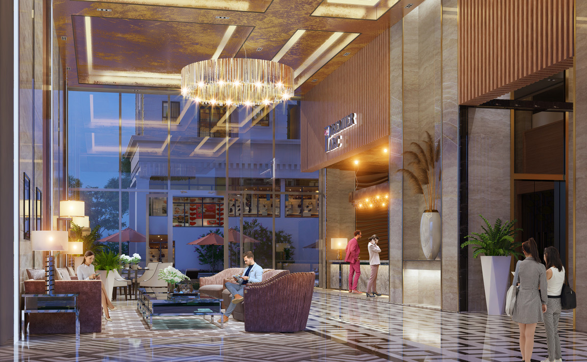 ﻿Toi uu tien ich song cao cap, chung cu Hausman hut khach