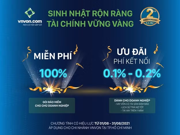 Mung sinh nhat, san VNVON chi nhanh TP.HCM tung uu dai hap dan