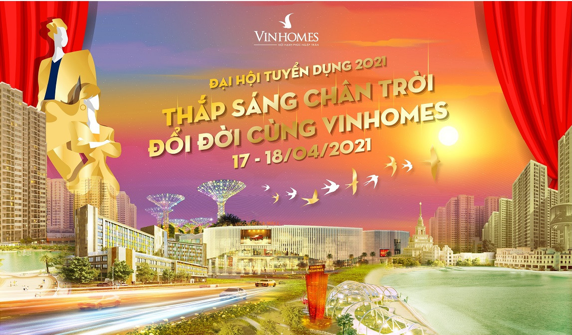 Vinhomes to chuc dai hoi tuyen dung nam 2021