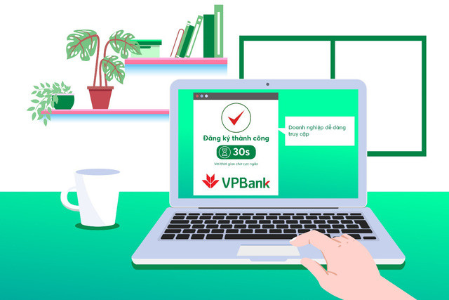 Ưu đãi “khủng” dành cho doanh nghiệp đăng ký tài khoản online tại VPBank ảnh 1
