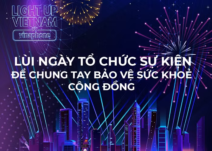 VinaPhone lui ngay to chuc nhac hoi anh sang “Light up Viet Nam”