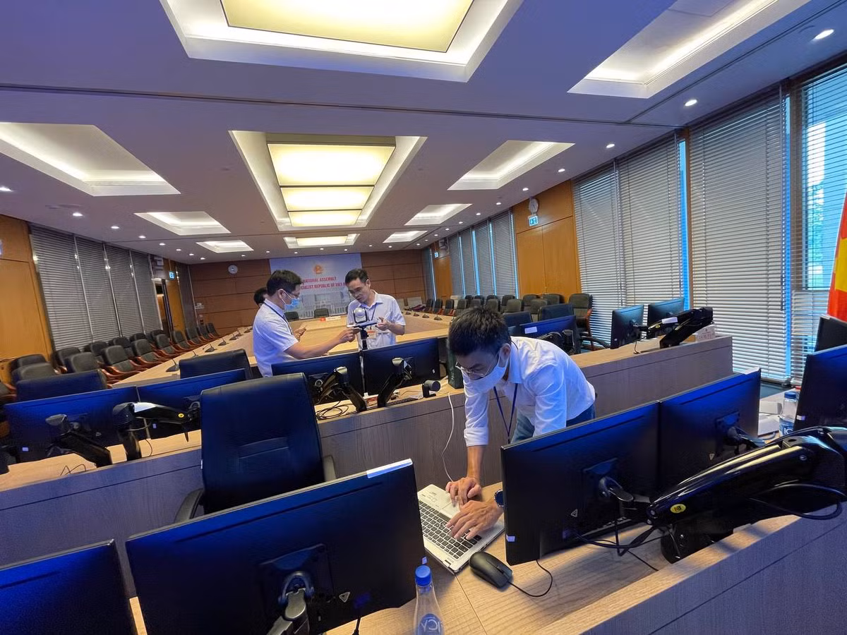 VNPT trien khai ha tang phuc vu ky hop thu nhat, Quoc hoi khoa XV-Hinh-2