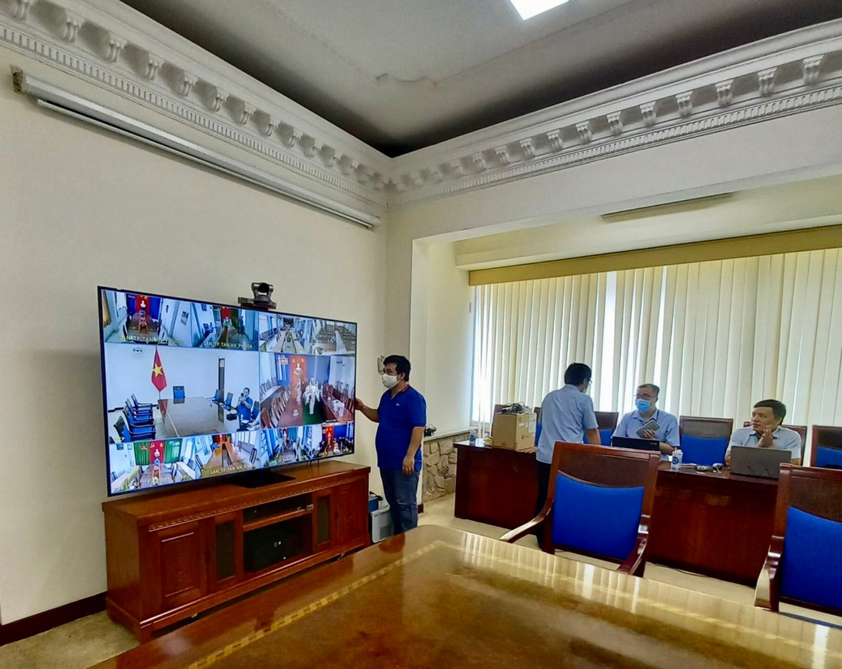 VNPT trien khai hoi nghi truc tuyen phuc vu le ky niem Quoc khanh 2/9-Hinh-3