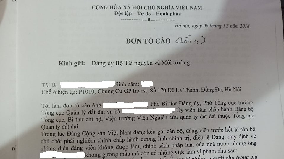 Bộ TNMT: Phó Tổng cục trưởng bị vợ tố cáo ngoại tình với nữ Viện trưởng - Hình 4 Bo TNMT: Pho Tong cuc truong bi vo to cao ngoai tinh voi nu Vien truong-Hinh-4