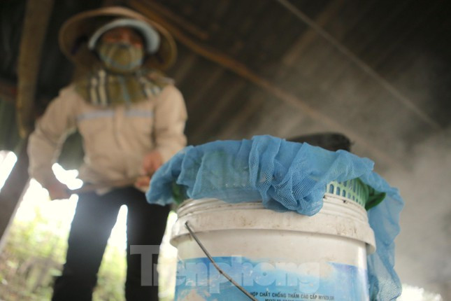 Để có được những giọt mật thơm ngon, người dân phải trải qua nhiều công đoạn: làm sạch mía, ép lấy nước, nấu và chắt lọc mật. 