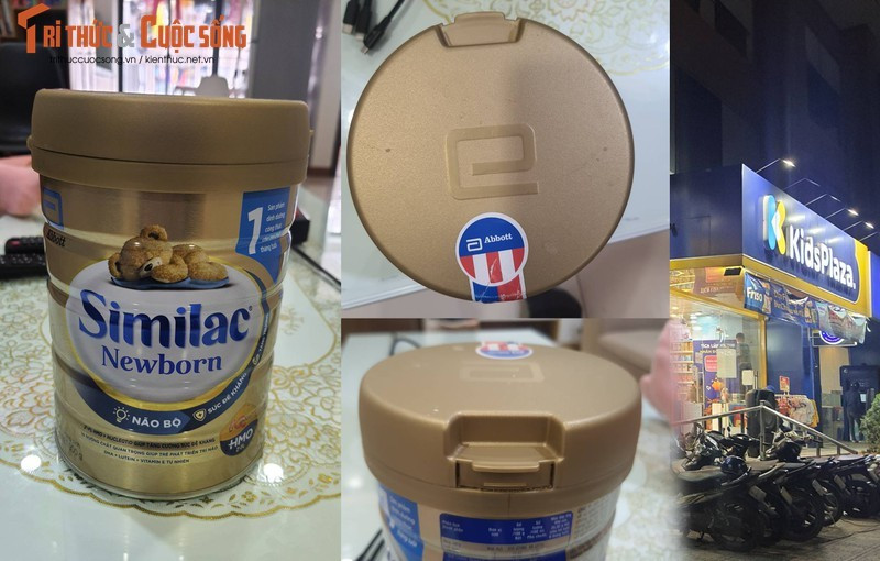 Tre dau bung sau khi uong sua Abbott Similac: Giay kiem dinh khong co dau, chu ky