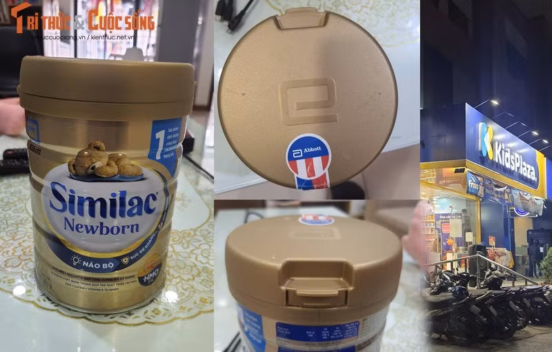 Tre dau bung sau khi uong sua Abbott Similac: Giay kiem dinh khong co dau, chu ky