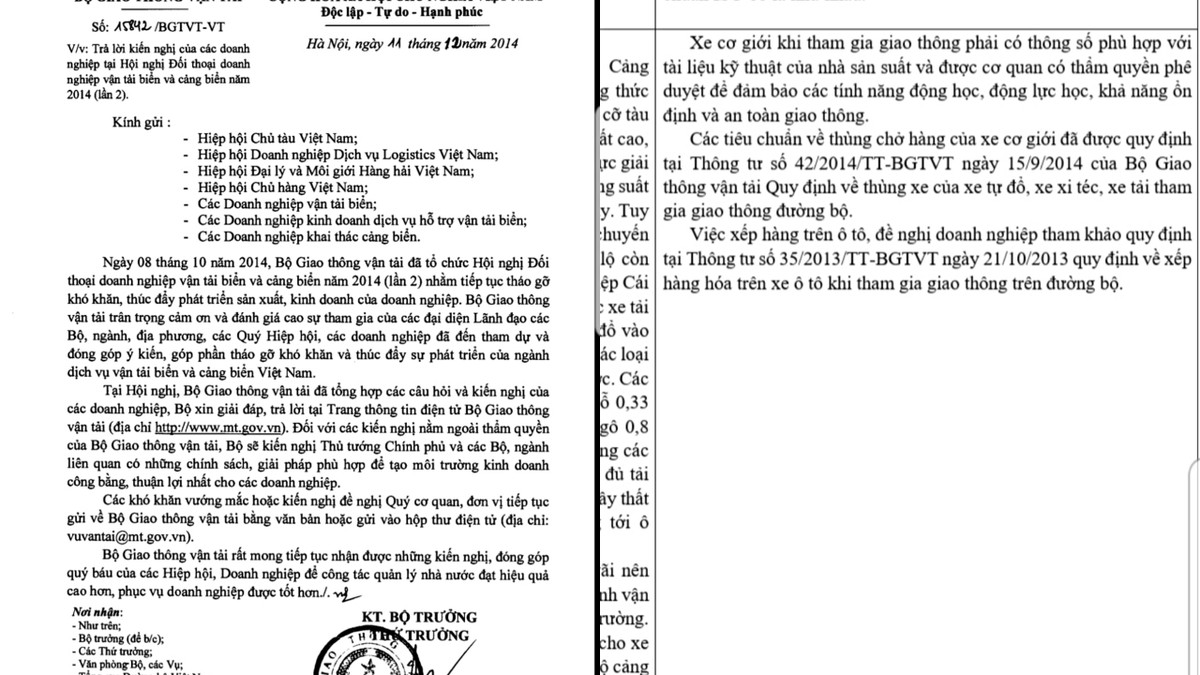 Xe coi noi thung, thanh long hanh o Quang Ninh: Bo GTVT len tieng