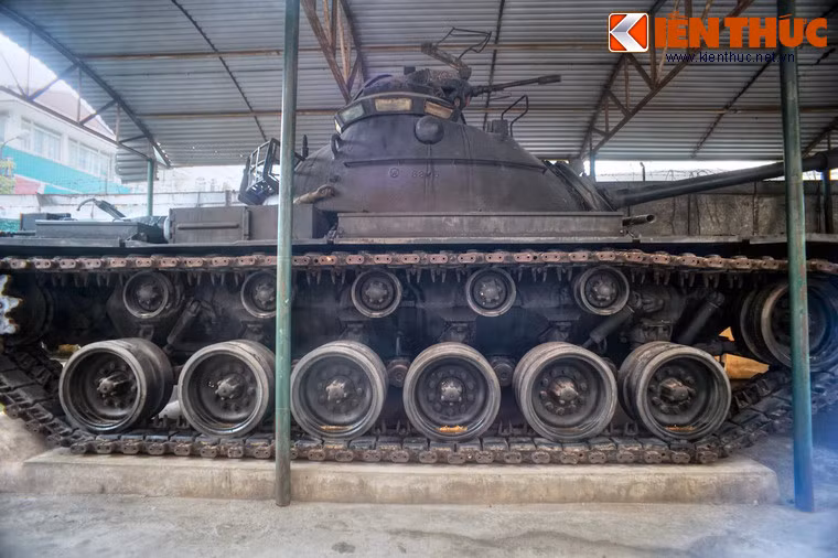 Xe tăng M48 - số hiệu 034 là chiến lợi phẩm thu được của địch tại Cheo Reo - Phú Bổn. Xe được biên chế vào Đại đội 9 - Tiểu đoàn 3 - Trung đoàn 273. Xe đã lập chiến công tiêu diệt căn cứ Nhạn Tháp, diệt một trận địa pháo 105mm của địch, bắn chìm một tàu địch trên sông Đà Rằng, góp phần giải phóng thị xã Tuy Hòa vào tháng 3/1975.