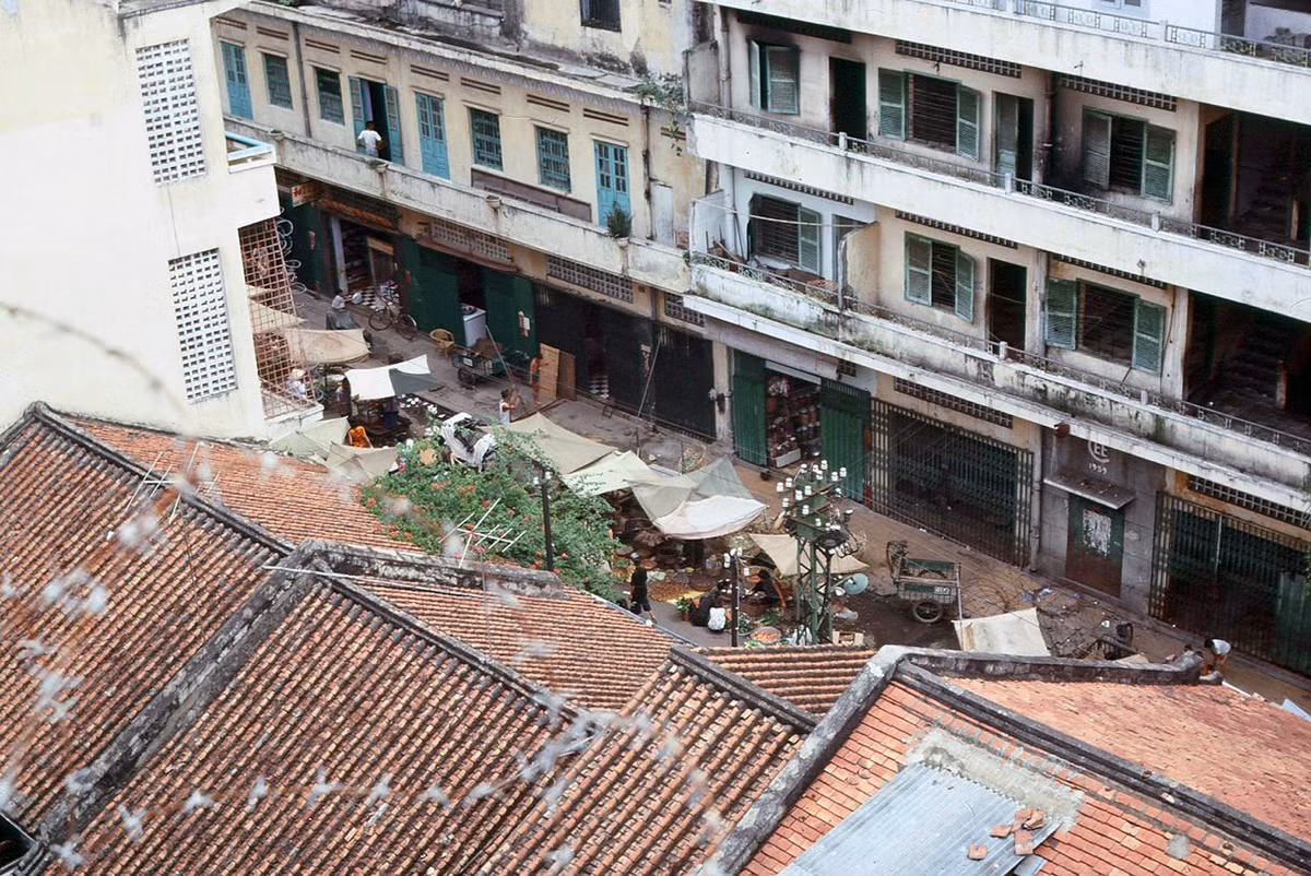 Đường Lão Tử nhìn từ cư xá Canberra BEQ. Ảnh: Pronto.au104.org.