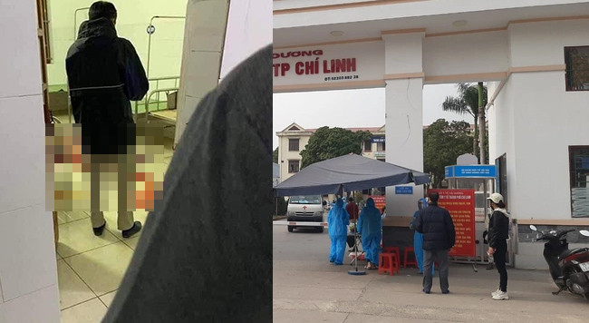 Hai Duong: Me sat hai con roi tu tu tai Trung tam y te Chi Linh