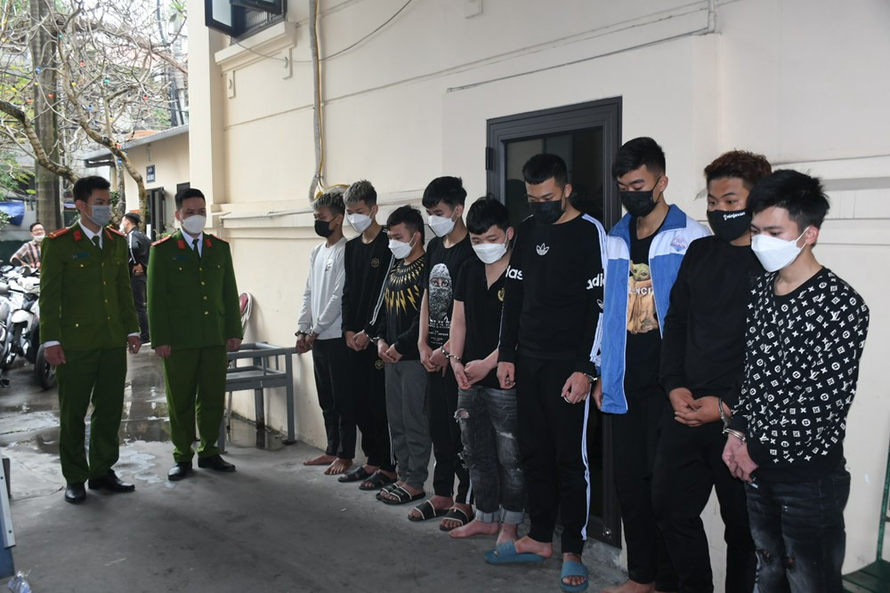 Tam giu 9 doi tuong gay roi tai Aeon Mall Hai Phong