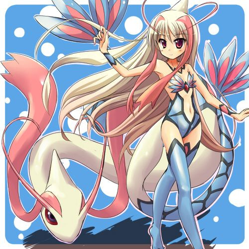 Pokemon Milotic, nổi tiếng bởi nhan sắc của mình ngay từ khi còn là động vật, khi hóa hình người, Milotic khiến người người choáng ngợp bởi dáng vẻ đáng yêu của mình.