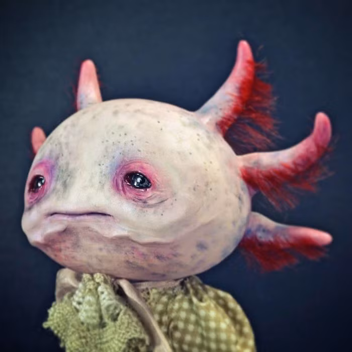 Một sinh vật tưởng tượng lấy cảm hứng từ "khủng long 6 sừng". (Nguồn Bored Panda)