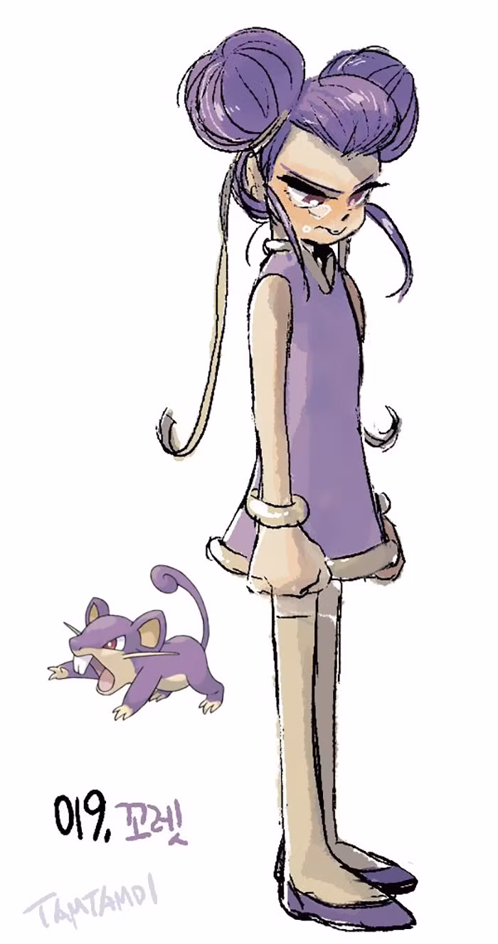 Pokemon Rattata. (Nguồn Bored Panda)