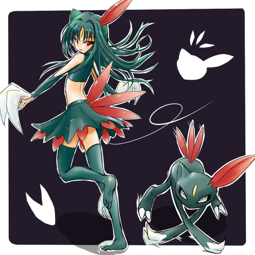 Sneasel là một trong những loài Pokemon hóa hình người thành công nhất, đây một loài Pokemon lai giữa mèo và chồn, nổi tiếng xấu xa nhưng khi tiến hóa thành người, chúng vô cùng thu hút và quyến rũ.