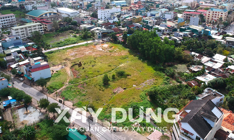 Mối “lương duyên” giữa TP Quảng Ngãi và dự án Công viên tình yêu xem như đã không thành. (Ảnh: Xây Dựng).