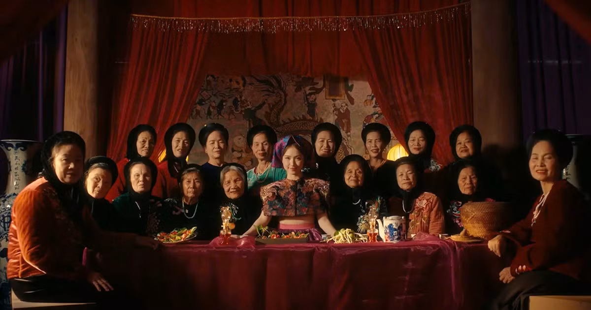 Không chỉ là một sản phẩm âm nhạc đơn thuần, MV "Bắc Bling" mà còn là câu chuyện đậm chất dân gian, được kết hợp giữa âm nhạc truyền thống và hơi thở hiện đại. Ảnh Báo Văn Hóa