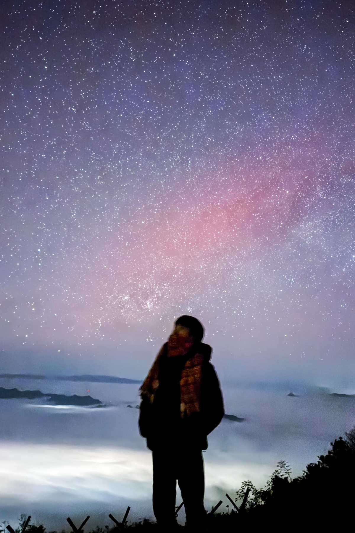 Tà Xùa về đêm đẹp theo một cách riêng biệt.