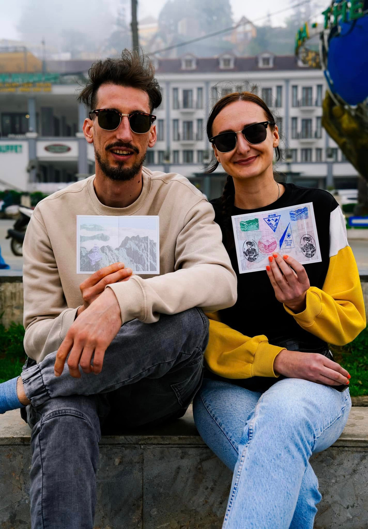 Được biết, một phần lợi nhuận từ việc bán hộ chiếu sẽ được tái đầu tư vào cộng đồng địa phương, như phát triển du lịch bền vững hoặc hỗ trợ giáo dục cho trẻ em vùng cao, góp phần nâng cao chất lượng cuộc sống tại đây. Ảnh Win đi