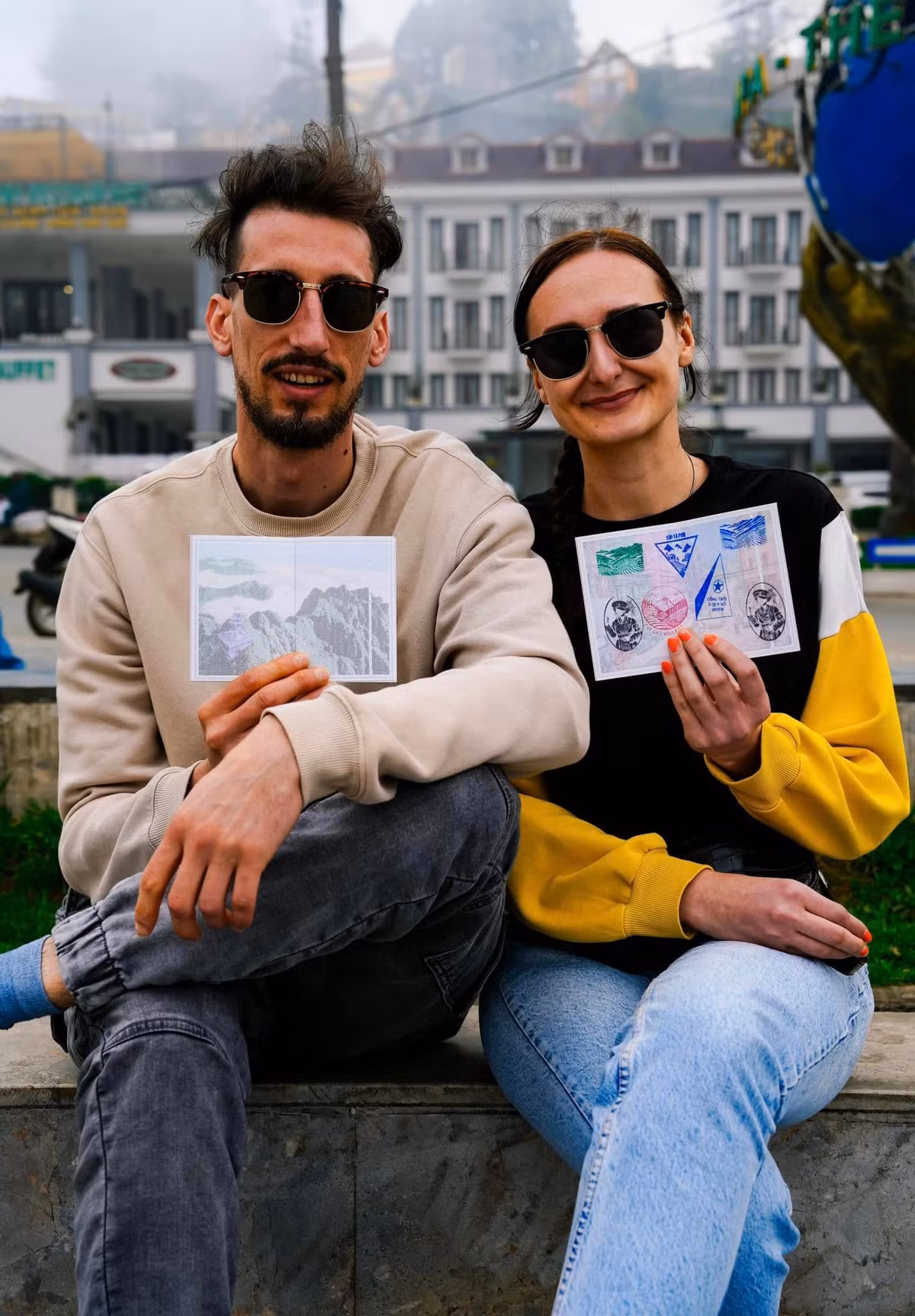 Được biết, một phần lợi nhuận từ việc bán hộ chiếu sẽ được tái đầu tư vào cộng đồng địa phương, như phát triển du lịch bền vững hoặc hỗ trợ giáo dục cho trẻ em vùng cao, góp phần nâng cao chất lượng cuộc sống tại đây. Ảnh Win đi