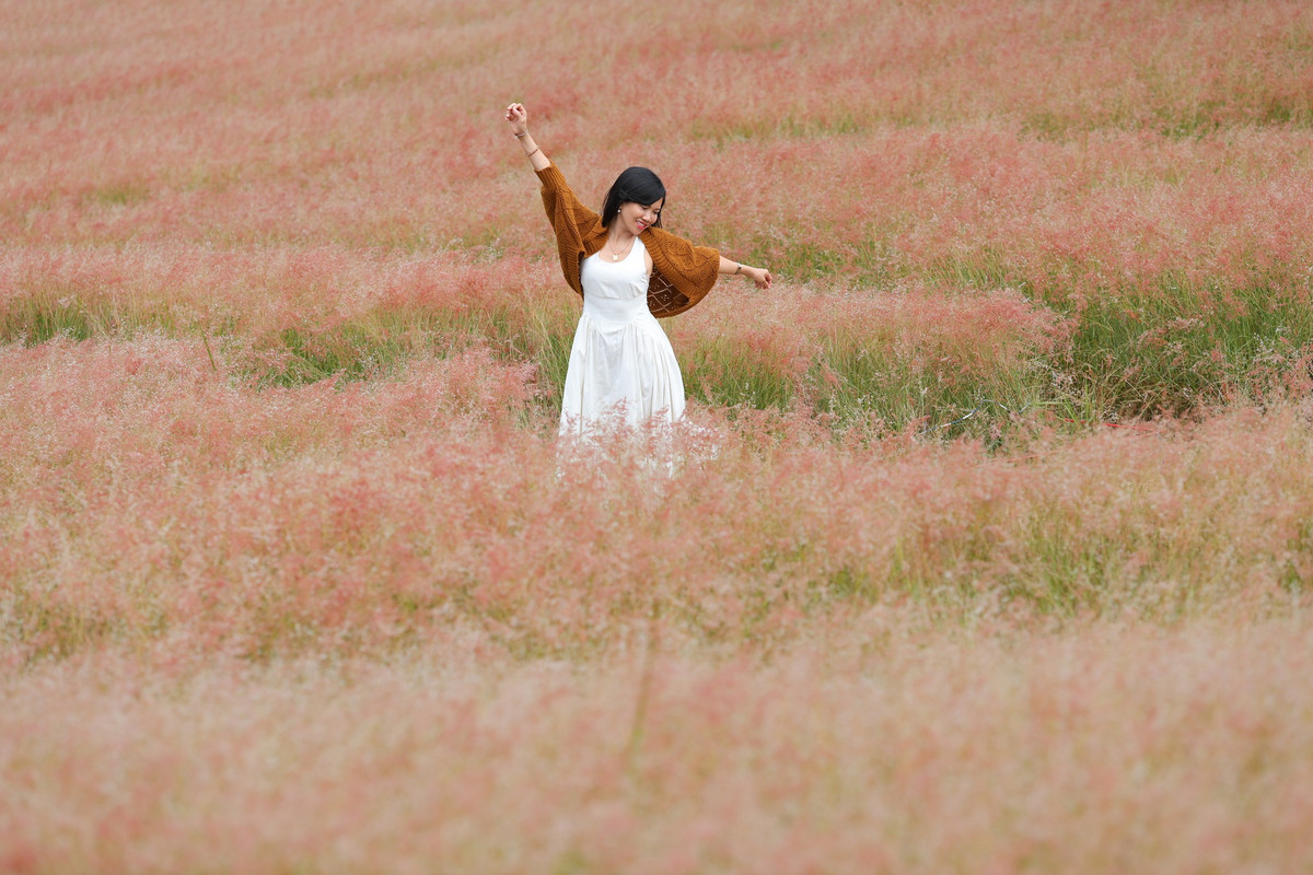 Thời điểm lý tưởng để chụp hình đẹp ở đồi cỏ hồng là vào buổi sáng (7 - 8h) hoặc chiều tà (16 - 17h). Khi ấy, tiết trời mát mẻ, ánh nắng dịu nhẹ, du khách vừa chụp ảnh, vừa kết hợp chiêm ngưỡng cảnh bình minh hay hoàng hôn.