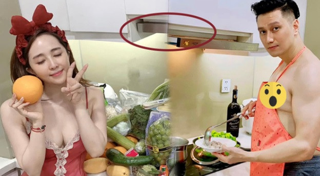 Trước đó không lâu, Việt Anh và Quỳnh Nga dính tin đồn ở chung nhà khi lộ góc ảnh sống ảo giống nhau. Đối diện với những xì xào, Quỳnh Nga phải lên tiếng: "Thiết kế giống nhau là chuyện bình thường thôi mà, không có gì là chung cả".