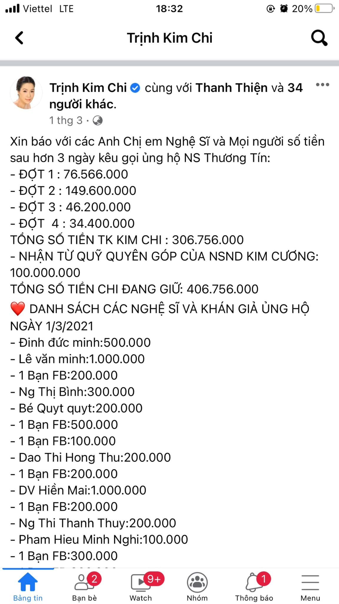 Trinh Kim Chi trung sao ke, mong khan gia khong “nem da” Thuong Tin-Hinh-3