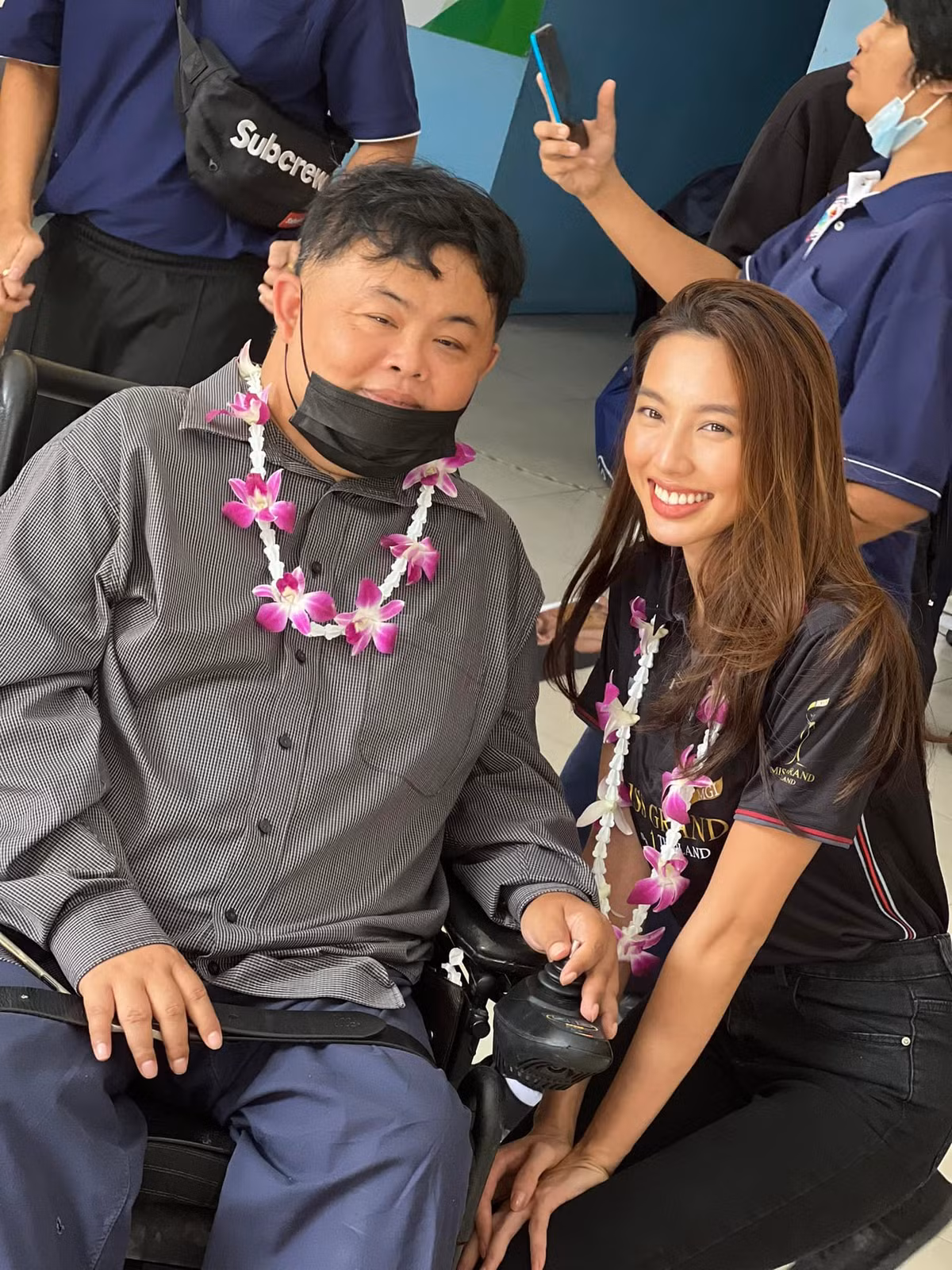 Trước khi trở thành một nàng hậu quốc tế, Thùy Tiên được biết đến với danh xưng Người đẹp Nhân ái tại cuộc thi Hoa Hậu Việt Nam 2018. Những năm qua, cô nàng có nhiều đóng góp cho xã hội thông quá các dự án thiện nguyện.