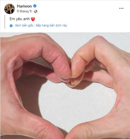 Gần đây cặp đôi liên tục thể hiện tình cảm ngọt ngào dành cho nhau.