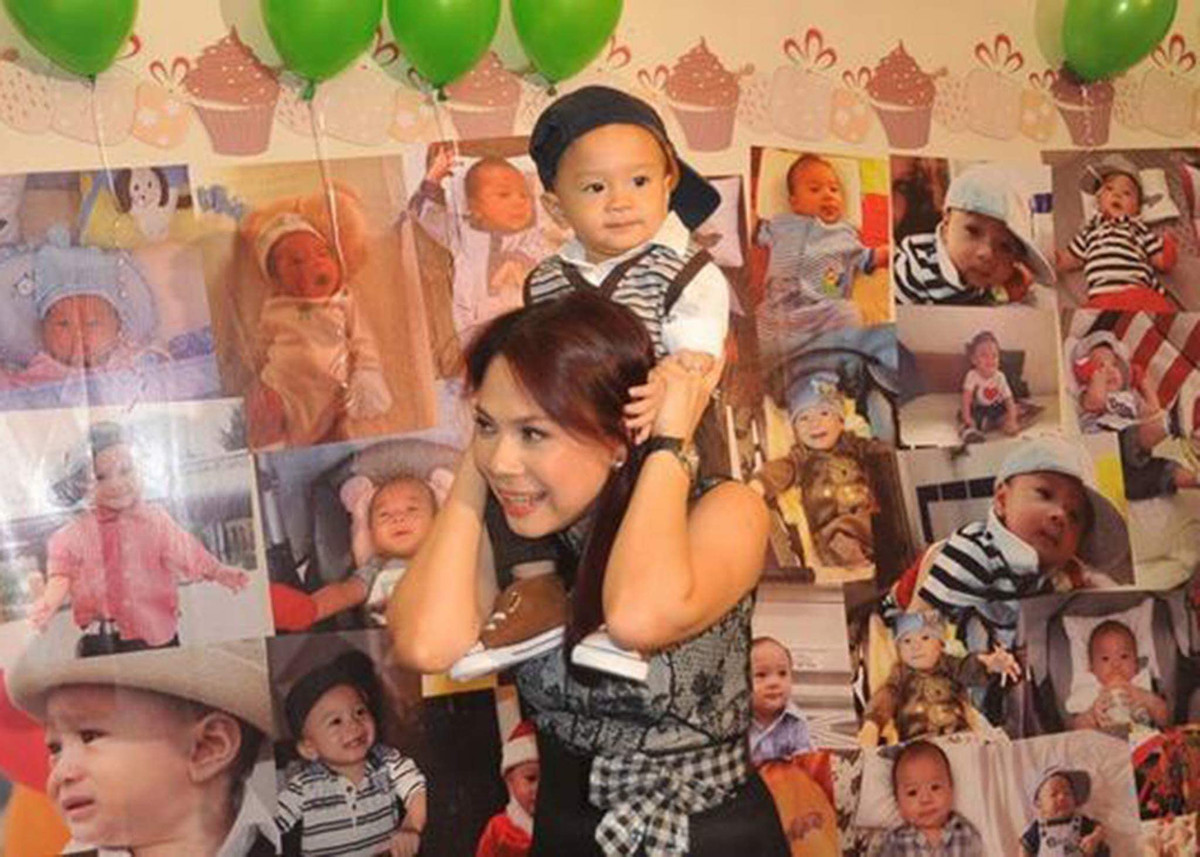 Mới đây, Thanh Thảo chia sẻ loạt ảnh Jacky Minh Trí và tiết lộ nhiều điều về con trai nuôi.