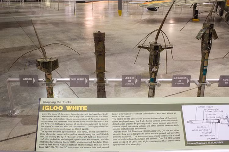 SID còn được biết tới với cái tên khác là “Cây nhiệt đới” và chúng hoạt động như một trạm trạm trinh sát mini nhằm phát hiện và theo dõi các đối tượng gây địa chấn là người hay xe vận tải, dữ liệu từ SID sẽ được truyền trực tiếp về các trung tâm chỉ huy của Mỹ được đặt rải rác trên khắp Việt Nam. Từ đó họ có thể biết được quân giải phóng đang có hoạt động ở đâu, số lượng bao nhiêu hay là các đơn vị vận tải của ta trên trên Đường Trường Sơn mà không cần sử dụng đến lực lượng trinh sát đặc nhiệm. Nguồn ảnh: Radi.