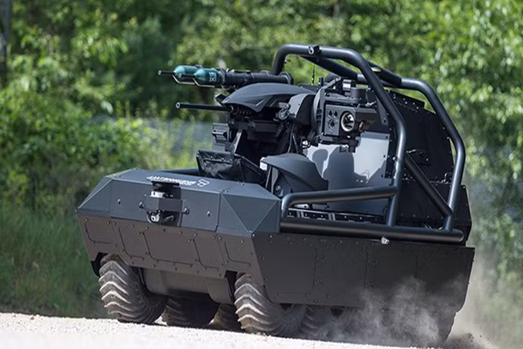 Giống như cái tên của mình, MM UGV được thiết kế để có thể thực hiện nhiều loại nhiệm vụ khác nhau từ trinh sát, bảo vệ đội hình bộ binh cho đến cả chiến đấu độc lập. Với thiết kế theo dạng modul MM UGV hoàn toàn có thể được tích hợp nhiều loại trang thiết bị khác nhau cho từng loại nhiệm vụ. Nguồn ảnh: Rheinmetall.