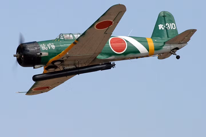 Về sau Kate được thay thế bằng máy bay Tenzan, nhưng trong trận chiến Biển Philippines, vẫn còn 17 chiếc Kate trong hạm đội của Đô đốc Ozawa. Nguồn ảnh: WDB.