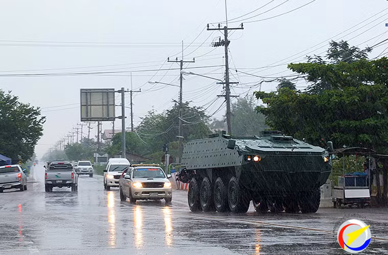 Loại xe bọc thép 8x8 bánh chở 13 lính, trang bị tháp pháo 30mm này xứng đáng là ảnh vũ khí ấn tượng trong tuần.