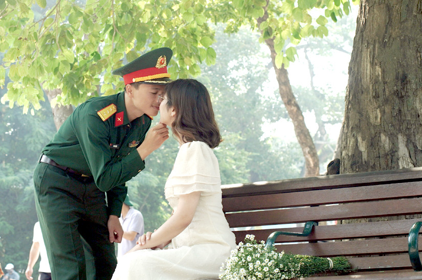 Ha Noi: Thanh binh trong nang cuoi thu-Hinh-5