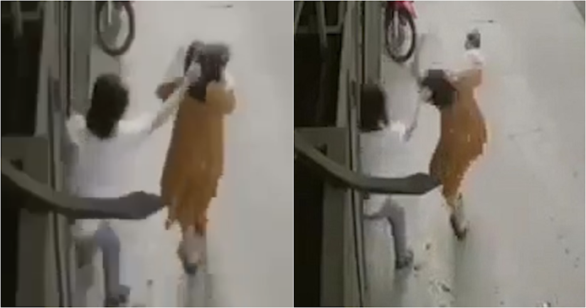 Theo công an, N.A.V. và chị N.T.T.C. có quan hệ tình cảm, chưa đăng ký kết hôn nhưng sống chung với nhau như vợ chồng và có với nhau một bé gái 5 tháng tuổi. Tuy nhiên, quá trình chung sống hai bên thường xuyên xảy ra mâu thuẫn nên khi chị C. sinh con được 2 tháng thì bế con về nhà bố mẹ đẻ ở phường Hạ Đình sinh sống cho đến nay. 