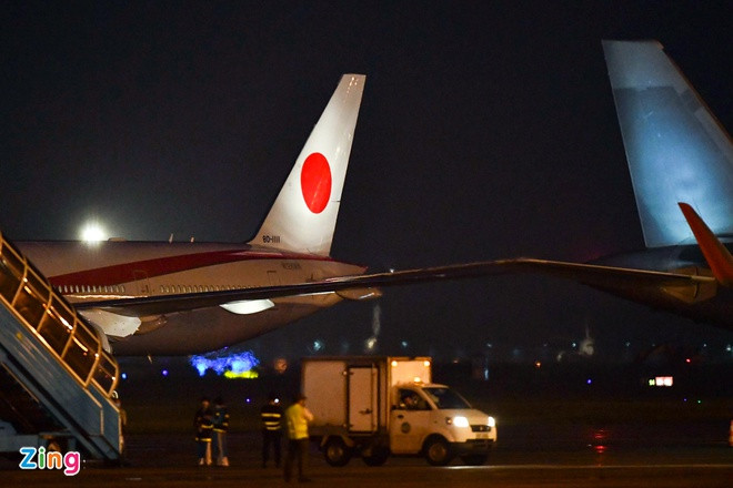 Dieu dac biet ve chuyen co Air Force One cua thu tuong Nhat Ban