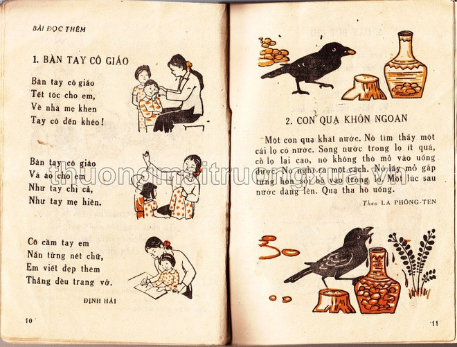Câu chuyện Con quạ khôn ngoan là bài học khó quên đối với học sinh thế hệ trước. Nhờ vào trí thông minh của mình, chú quạ sống sót khỏi cơn khát. Câu chuyện thú vị của nhà thơ ngụ ngôn nước Pháp La Fontaine giúp học sinh hiểu thêm về sự kiên trì, chịu khó trong cuộc sống.